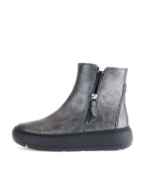 Sportliche Stiefelette grau