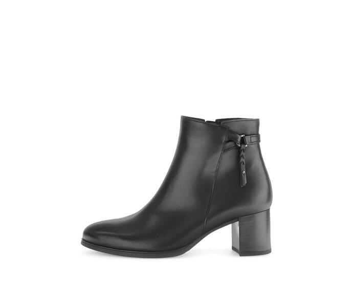 Elegante Stiefelette schwarz #0