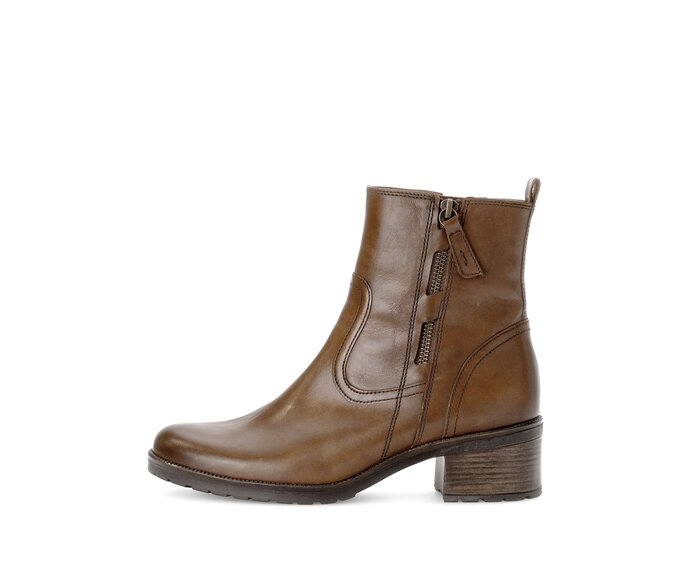 Elegante Stiefelette braun #0
