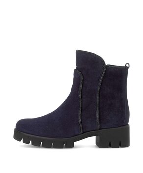 Sportliche Stiefelette blau