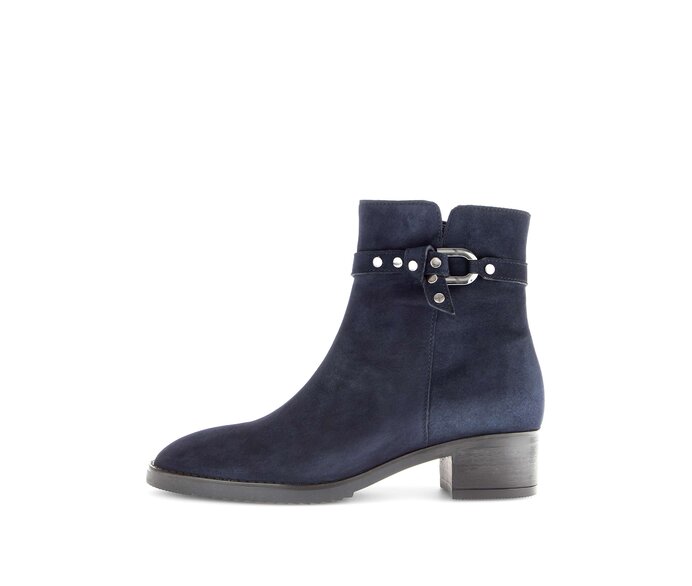 Elegante Stiefelette blau #0