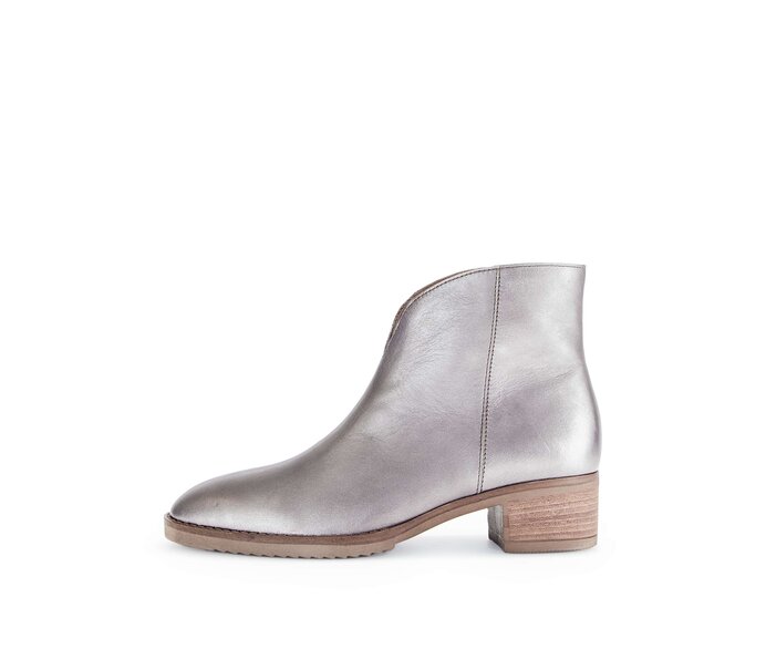 Elegante Stiefelette silber #0