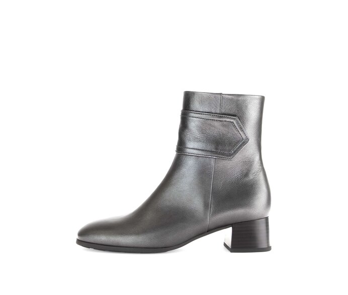 Elegante Stiefelette silber #0