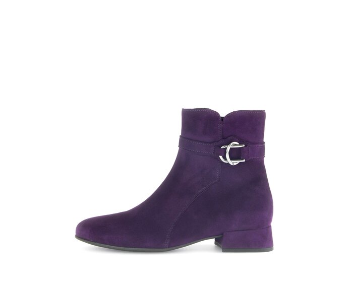 Elegante Stiefelette lila #0
