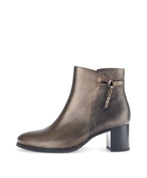 Elegante Stiefelette bronze