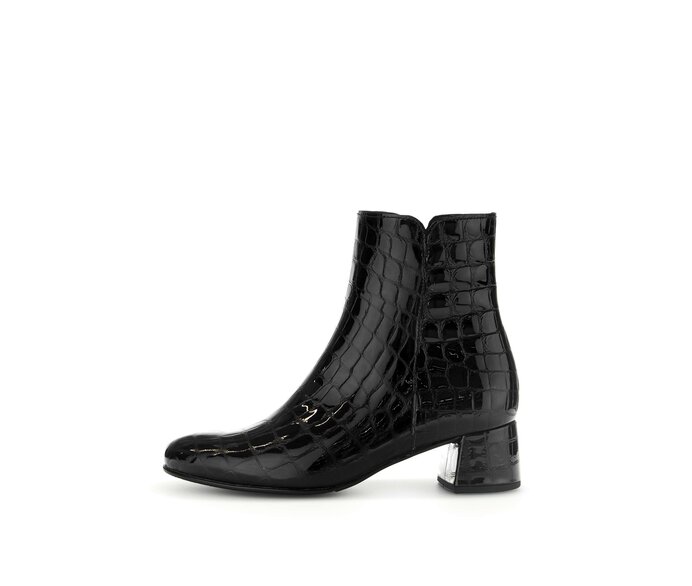 Elegante Stiefelette schwarz #0