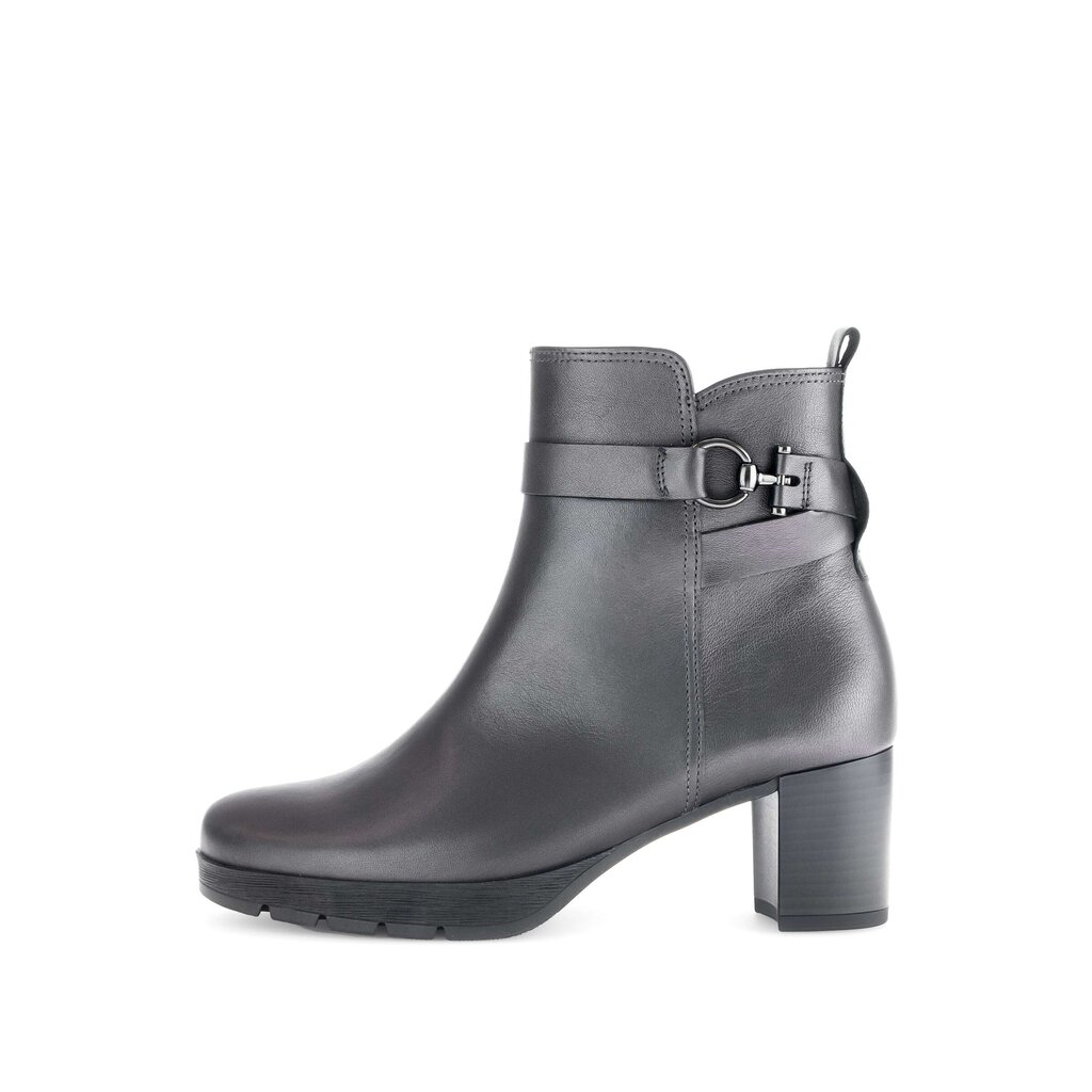Pius Gabor Plateau Stiefelette grau