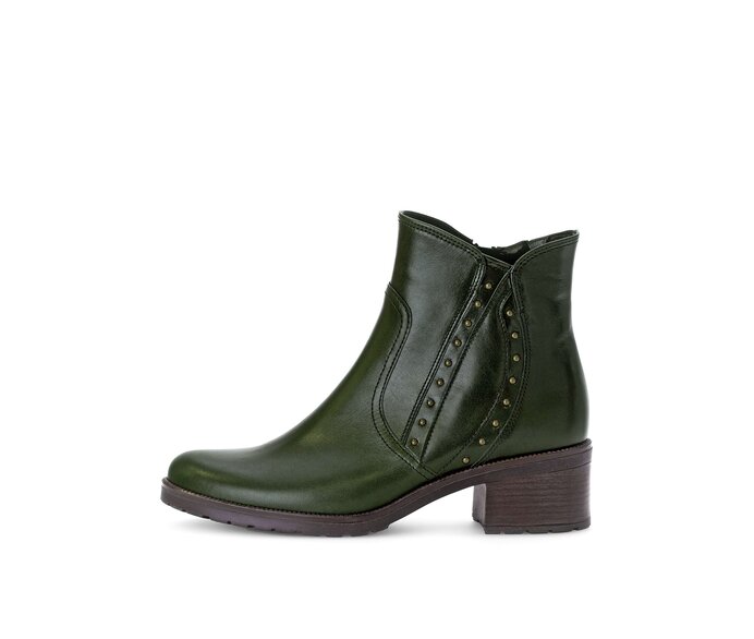Elegante Stiefelette grün #0