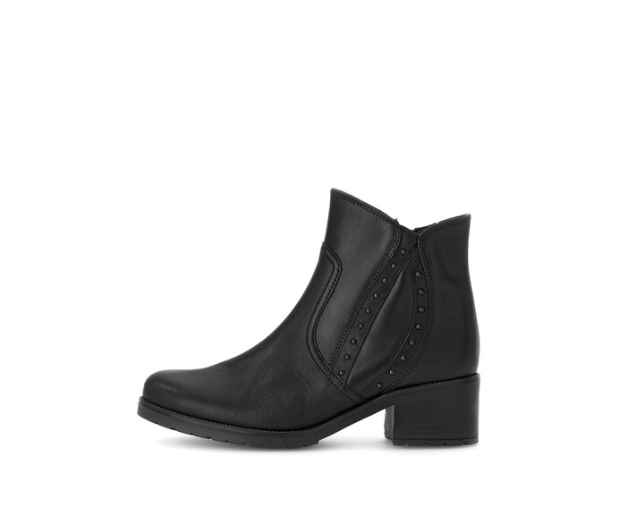 Elegante Stiefelette schwarz #0