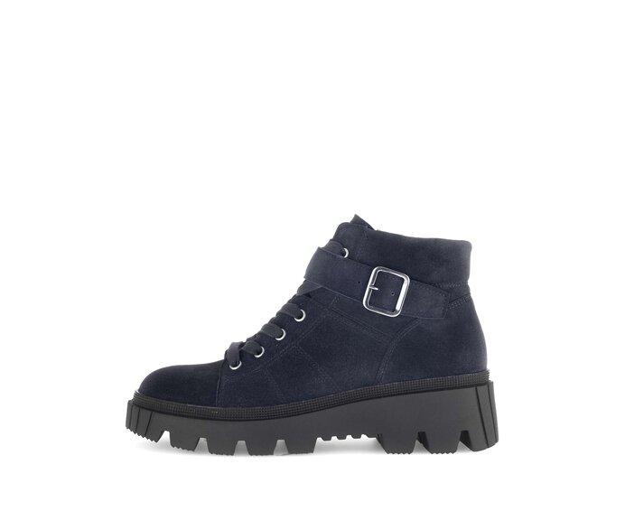 Schnürstiefelette blau #0