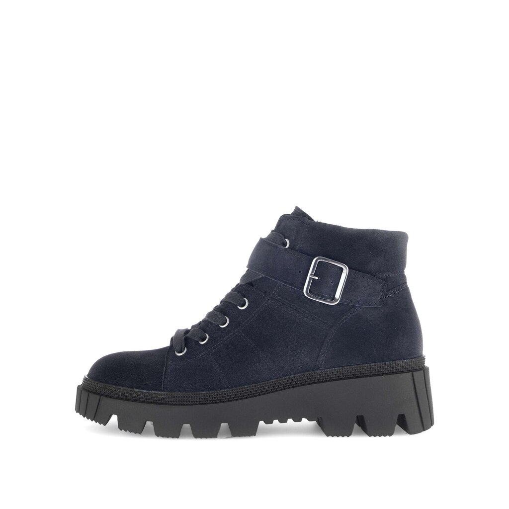 Pius Gabor Schnürstiefelette blau