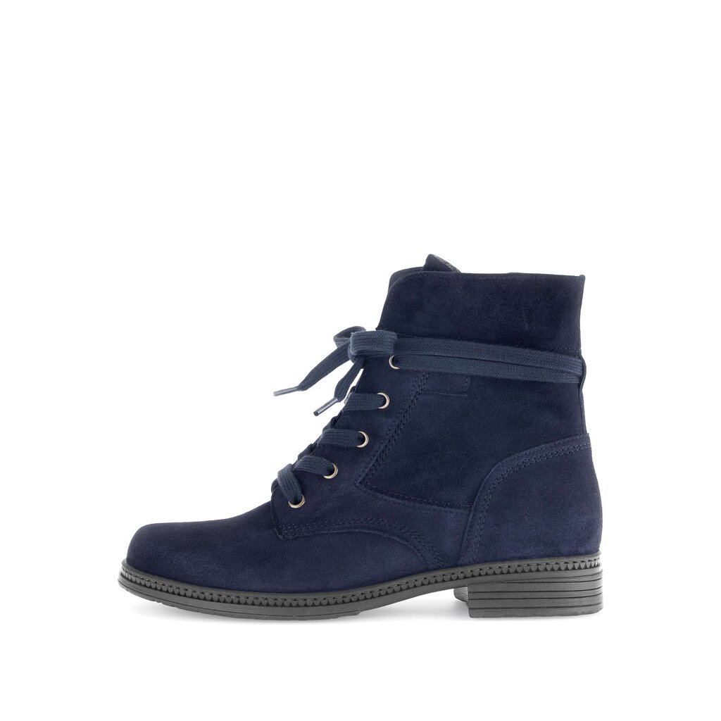 Pius Gabor Schnürstiefelette blau