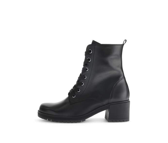 Stivaletto stringato nero #0