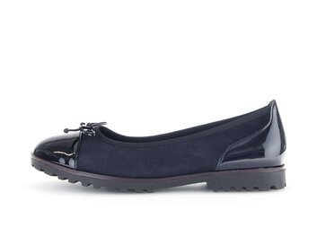 Sportliche Ballerina Blau