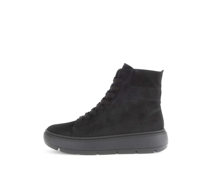 Sportliche Stiefelette schwarz #0