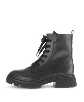 Schnürstiefelette schwarz