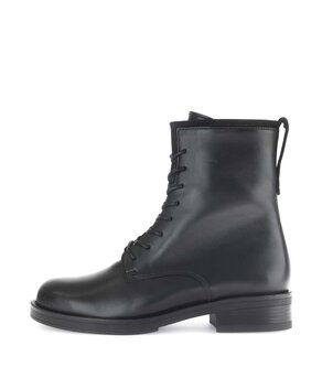 Schnürstiefelette schwarz