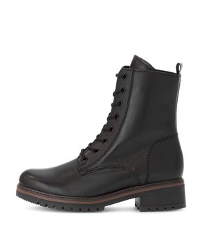Schnürstiefelette schwarz