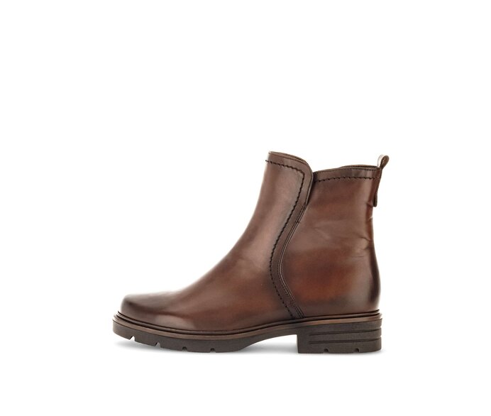 Sportliche Stiefelette braun #0