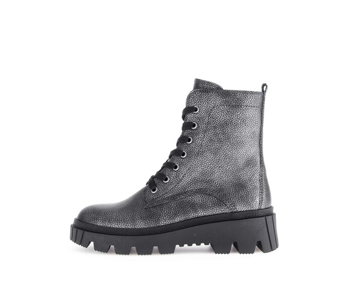 Schnürstiefelette grau #0