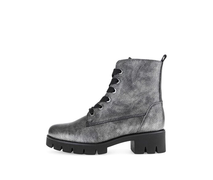 Schnürstiefelette grau #0