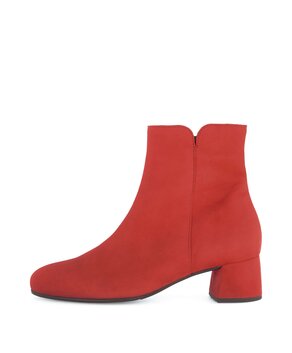 Elegante Stiefelette rot