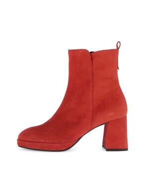 Elegante Stiefelette rot