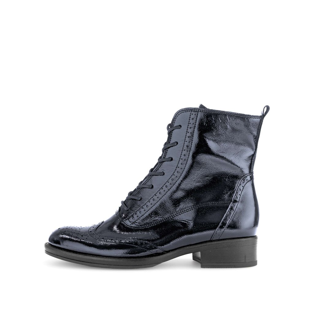 Pius Gabor Schnürstiefelette blau