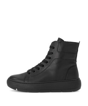 Sportliche Stiefelette schwarz