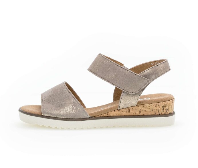 Riemchensandale beige #0