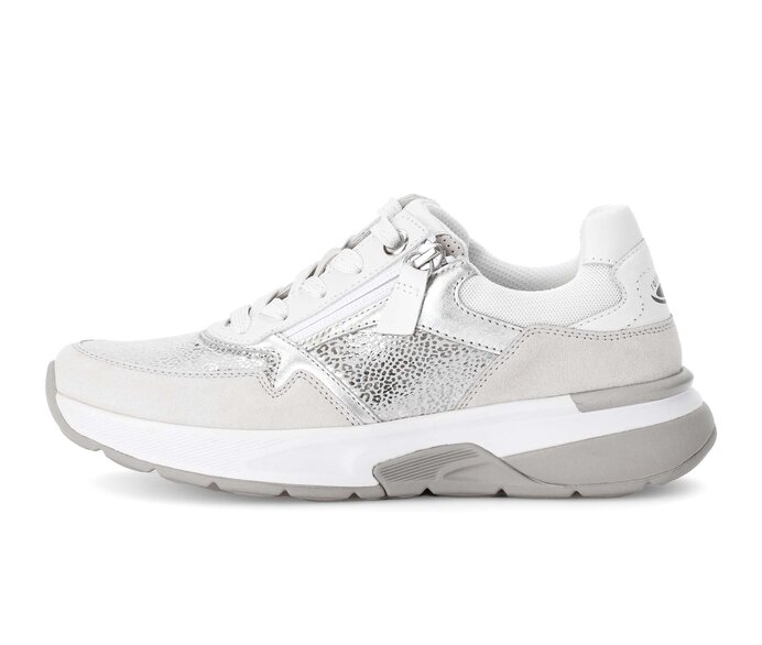 Lage sneaker zilver #0