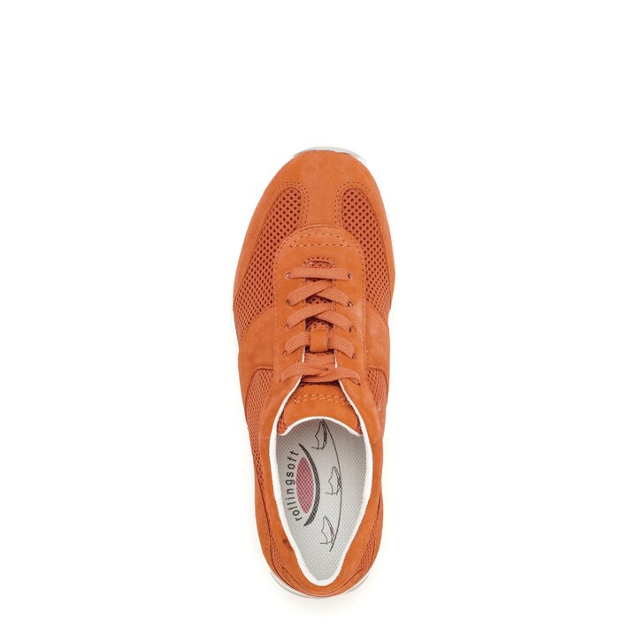 Sneaker low orange #5