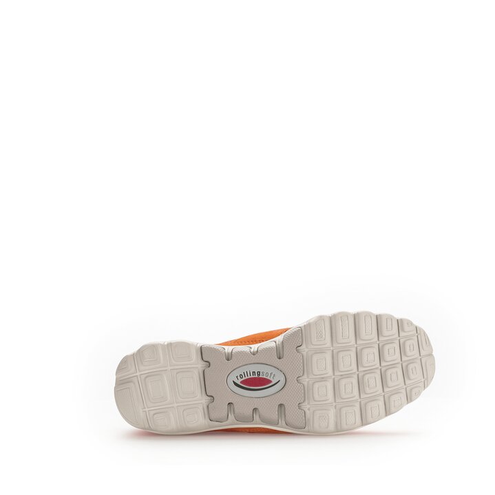 Sneaker low orange #4