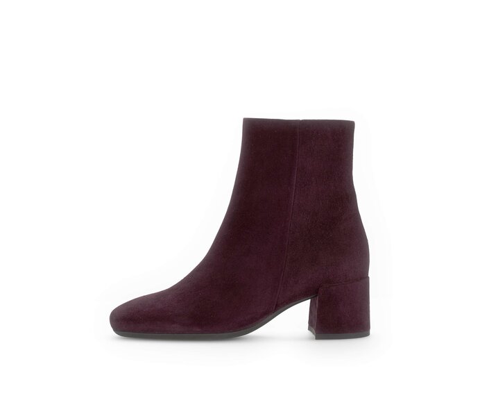 Bottines violettes daim outlet