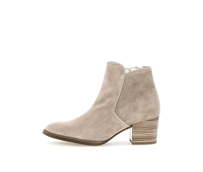Elegante Stiefelette beige #0
