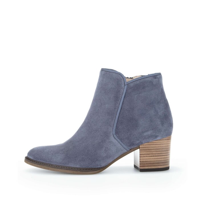 Elegante Stiefelette blau #0
