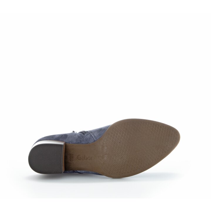 Elegante Stiefelette blau #4