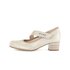 Spangenpumps beige