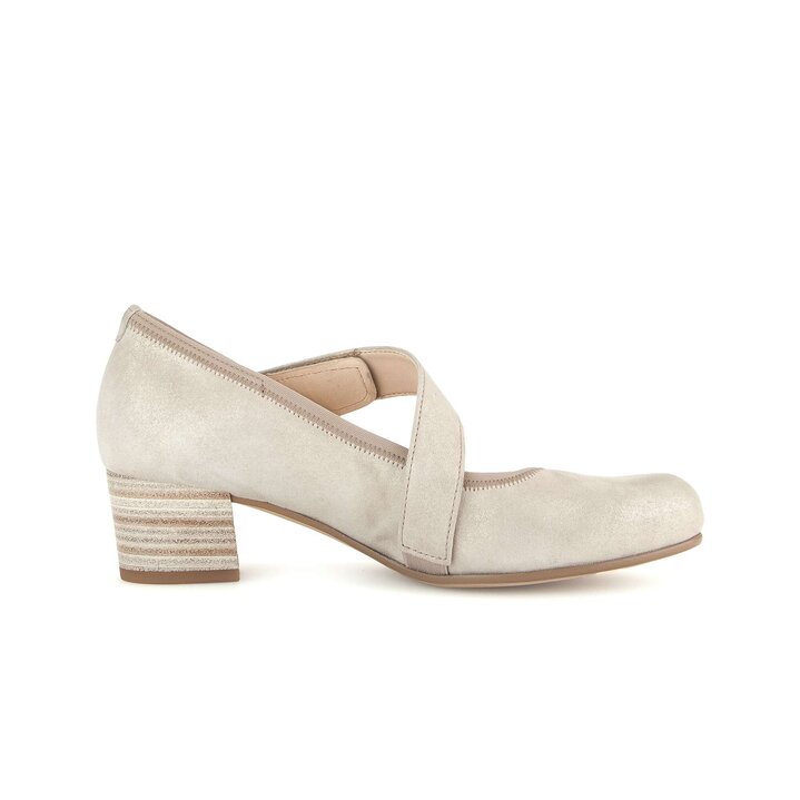 Spangenpumps beige #1