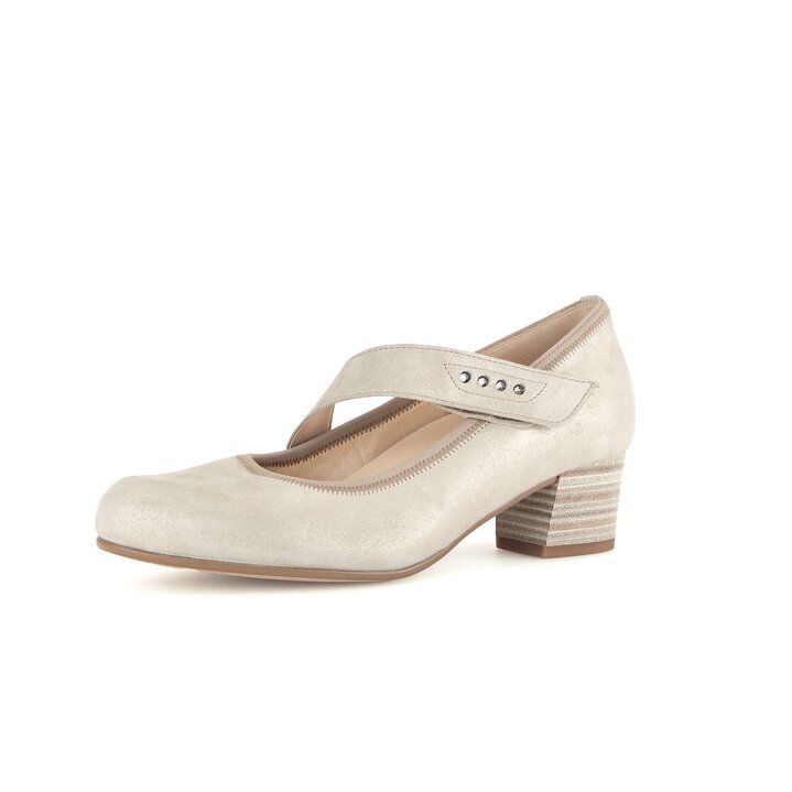 Spangenpumps beige #2