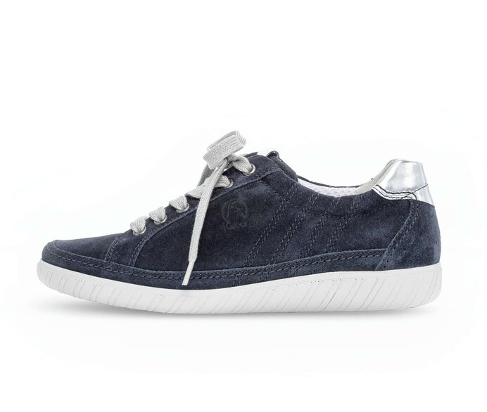 Lage sneaker blauw #0
