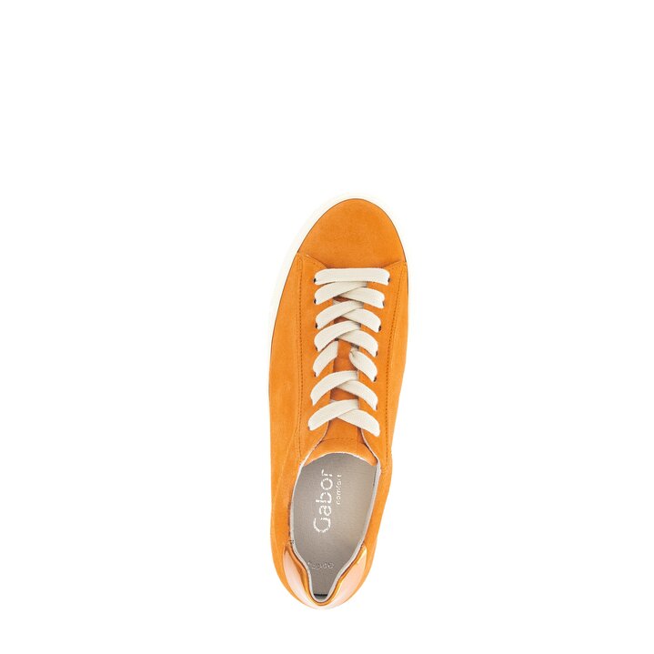 Sneaker low orange #5