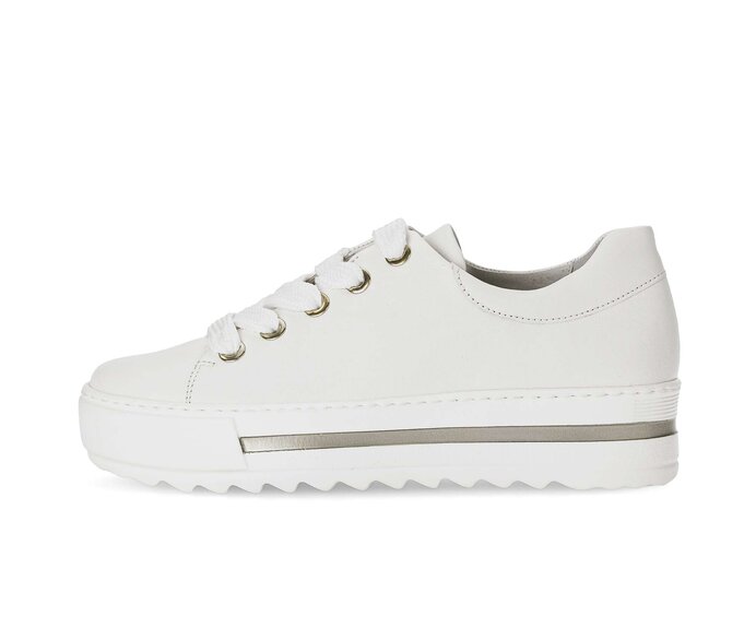 Sneaker low creme #0