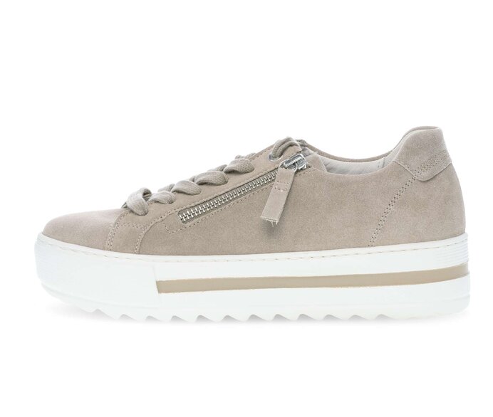 Lage sneaker beige #0