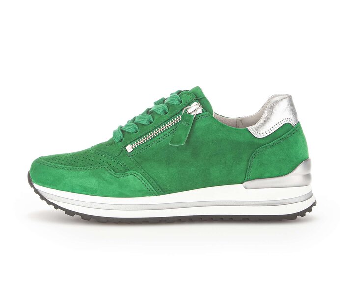 Lage sneaker groen #0