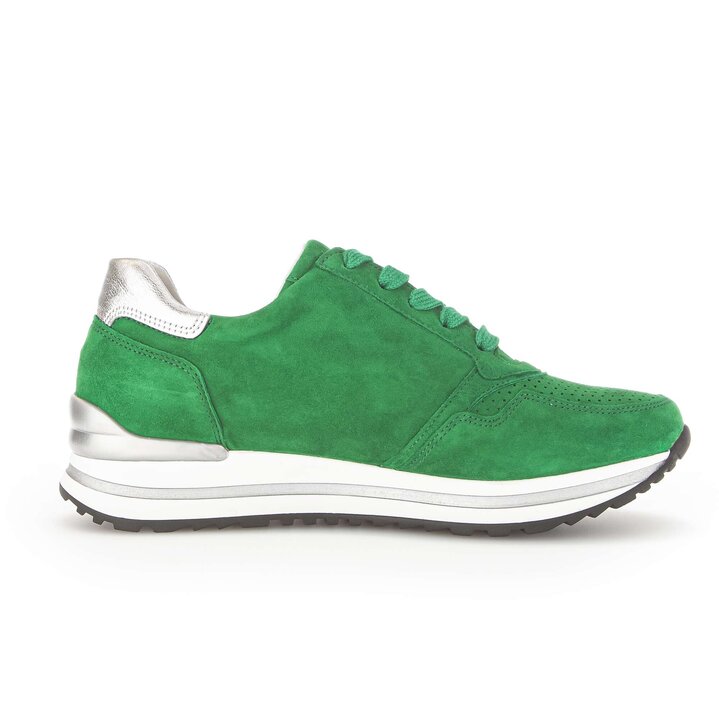Lage sneaker groen #1
