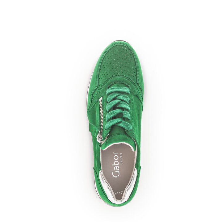 Lage sneaker groen #5