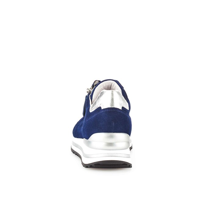 Lage sneaker blauw #3