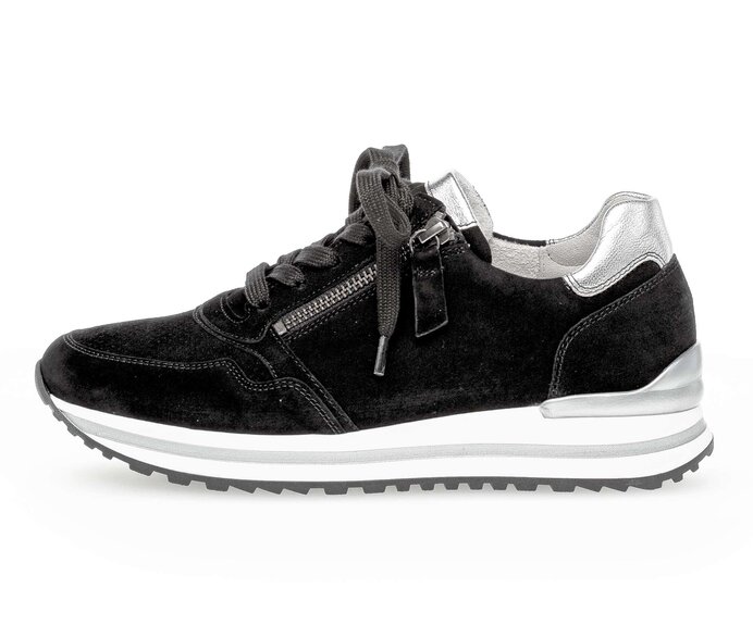 Lage sneaker zwart #0