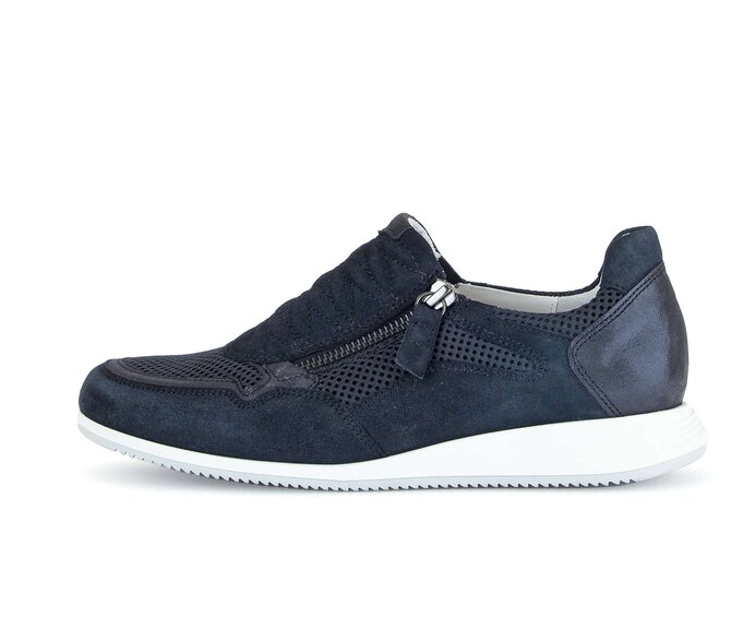 Lage sneaker blauw #0
